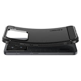Противоударен Калъф за Xiaomi 15, Spigen Rugged Armor Case, Черен (7)