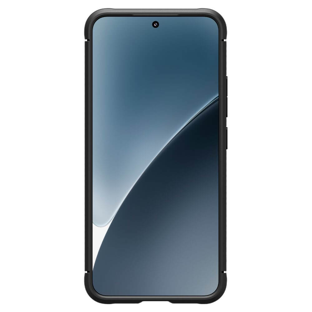 Противоударен Калъф за Xiaomi 15, Spigen Rugged Armor Case, Черен (4)