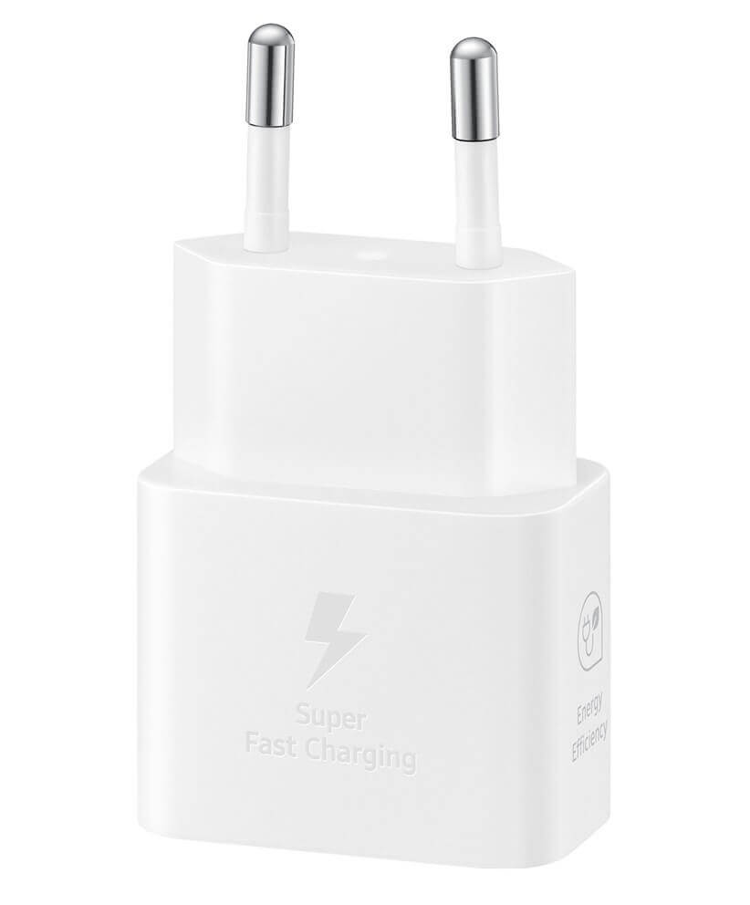 Оригинално Зарядно Samsung 25W 220v Super Fast Charger LS с USB-C Кабел EP-T2510XWE, Бял (Bulk) (2)