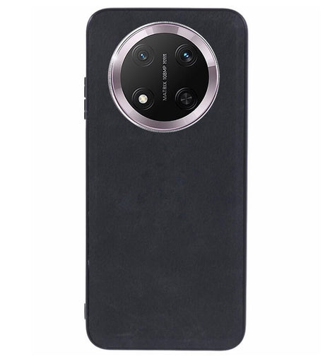 Кожен Калъф за Honor Magic 7 Lite, Retro Leather Case, Черен