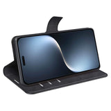 Кожен Калъф с Джобове за Honor Magic 7 Pro, Wallet Book Case, Черен (4)