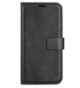 Кожен Калъф с Джобове за Honor Magic 7, Wallet Book Case, Черен