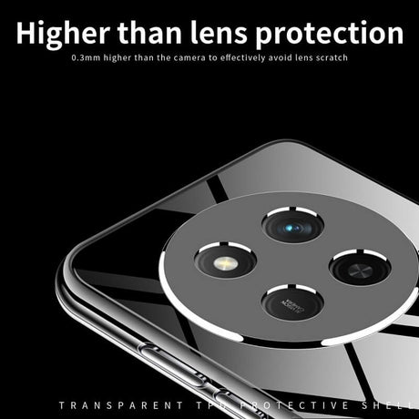 Силиконов Калъф за Honor Magic 7 Lite, Slim Transperant Case, Прозрачен (5)
