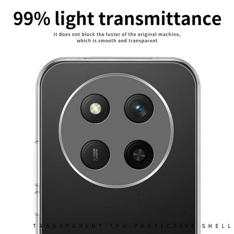 Силиконов Калъф за Honor Magic 7 Lite, Slim Transperant Case, Прозрачен (6)