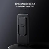 Калъф с Плъзгач за Камера за Honor Magic 7 Pro, Nillkin CamShield Pro Case, Черен (4)