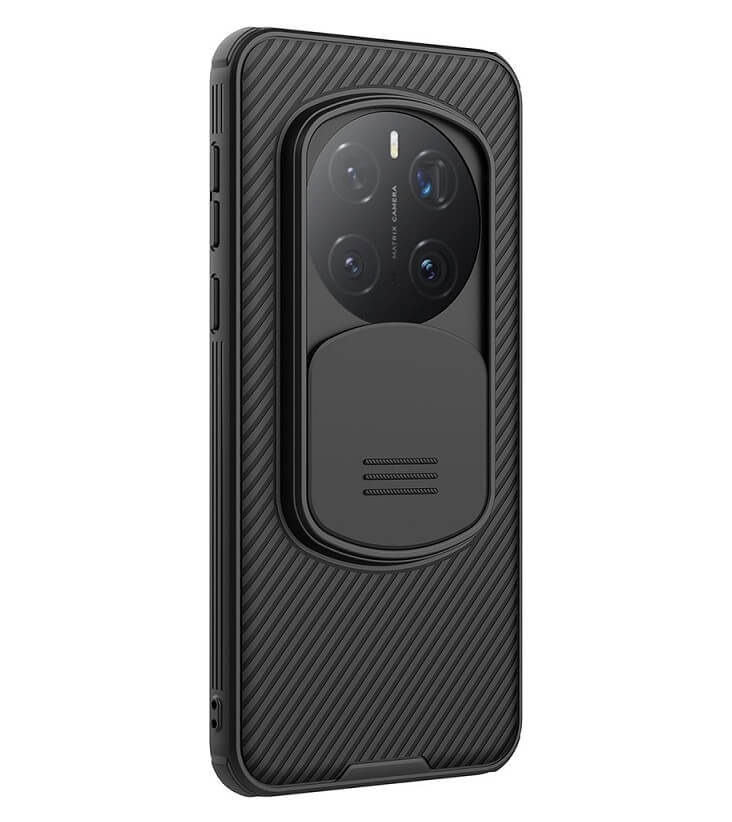 Калъф с Плъзгач за Камера за Honor Magic 7 Pro, Nillkin CamShield Pro Case, Черен