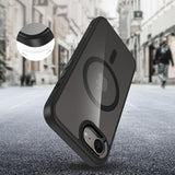 Magsafe Калъф за iPhone 17e/ 16e, Tech-Protect MagMat Case, Черен (4)