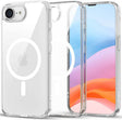 Magsafe Калъф за iPhone 17e/ 16e, Tech-Protect Hybrid FlexAir Clear Case, Прозрачен