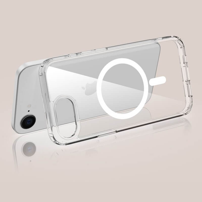 Magsafe Калъф за iPhone 17e/ 16e, Tech-Protect Hybrid FlexAir Clear Case, Прозрачен (3)