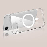 Magsafe Калъф за iPhone 17e/ 16e, Tech-Protect Hybrid FlexAir Clear Case, Прозрачен (3)
