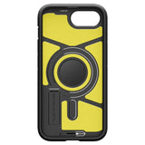 Magsafe Противоударен Калъф за iPhone 17e/ 16e, Spigen Tough Armor Case, Черен (5)