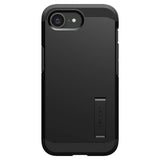 Magsafe Противоударен Калъф за iPhone 17e/ 16e, Spigen Tough Armor Case, Черен (4)