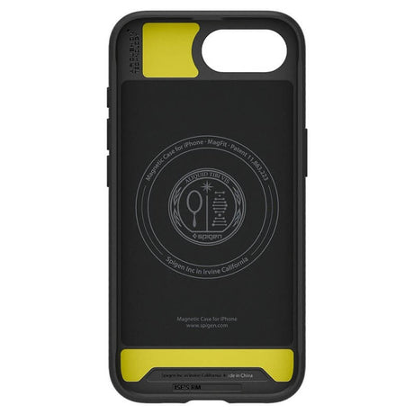 Magsafe Противоударен Калъф за iPhone 17e/ 16e, Spigen Rugged Armor Magsafe Case, Черен (2)