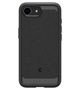 Magsafe Противоударен Калъф за iPhone 17e/ 16e, Spigen Rugged Armor Magsafe Case, Черен