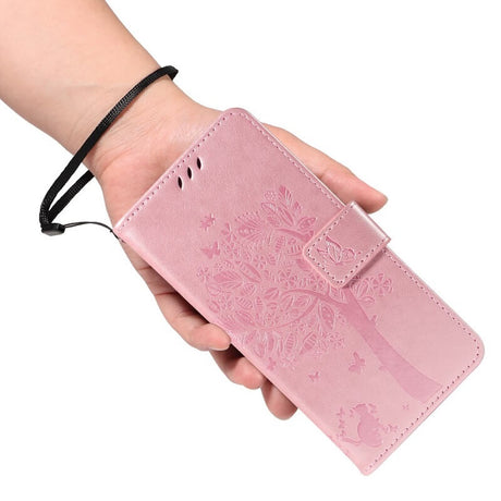 Кожен Калъф с Джобове за Xiaomi 15 Ultra, Wallet Book Case, Розов (5)