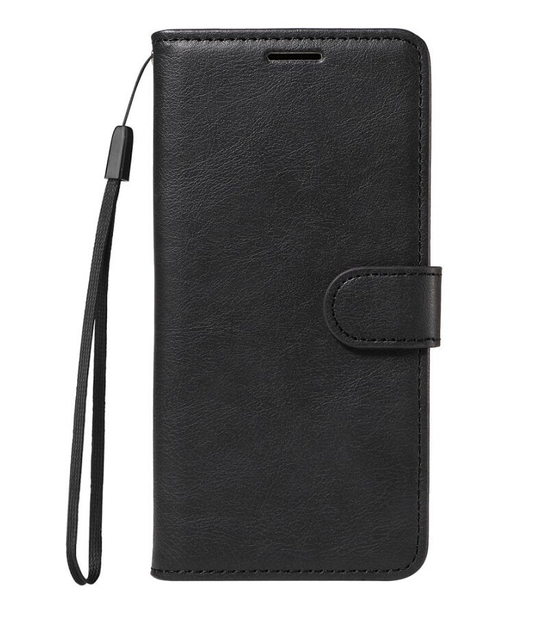Кожен Калъф с Джобове за Xiaomi 15 Ultra, Wallet Book Case, Черен
