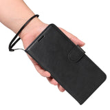 Кожен Калъф с Джобове за Xiaomi 15 Ultra, Wallet Book Case, Черен (5)