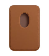 Оригинален Magsafe Калъф за Карти за iPhone, Apple Leather Wallet MHLT3ZM/A, Кафяв (2)