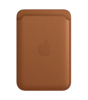 Оригинален Magsafe Калъф за Карти за iPhone, Apple Leather Wallet MHLT3ZM/A, Кафяв