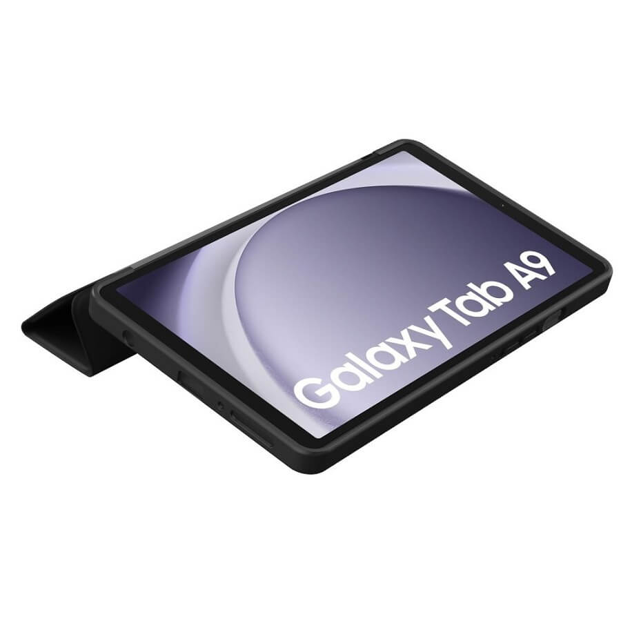 Защитен Калъф за Samsung Tab A9 8.7", Tech-Protect Trifold Slim Case, Черен (2)