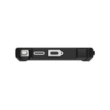 Magsafe Противоударен Калъф за Samsung S25 Ultra, UAG Plasma XTE Case Black-Orange, Черен (10)