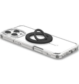 Magsafe Адаптер с Пръстен, Spigen Dual Pop Phone Holder, Черен (3)