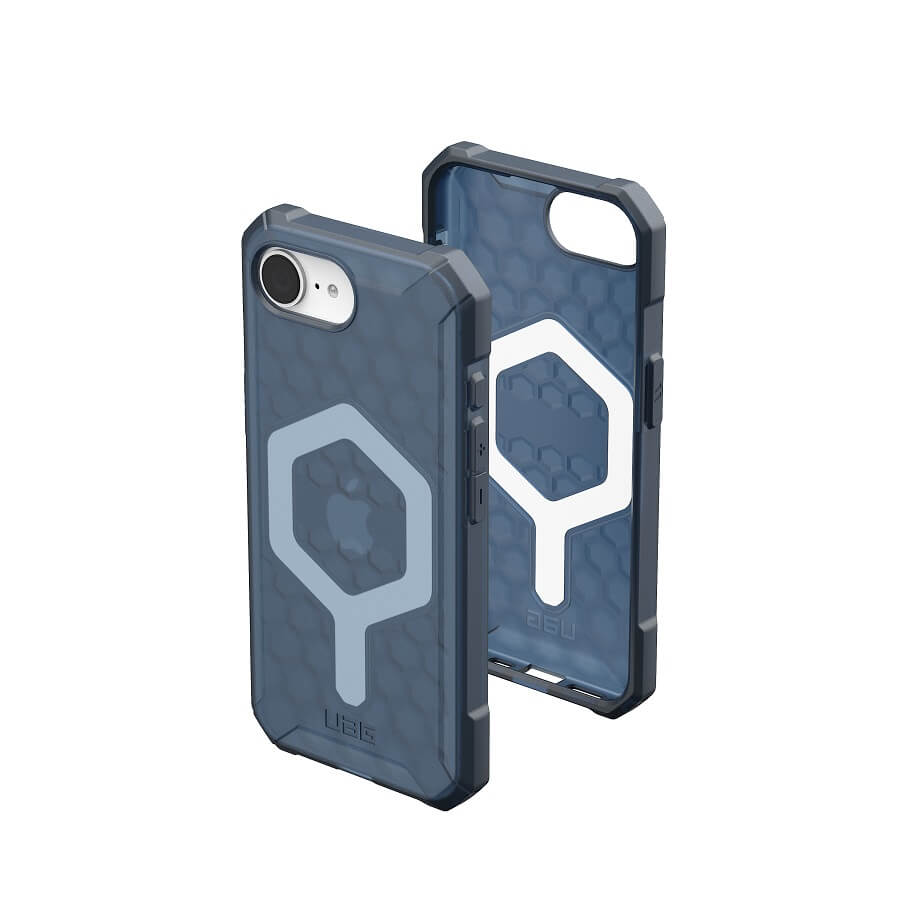 MagSafe Противоударен Калъф за iPhone 17e/ 16e, UAG Essential Armor Case, Син (8)