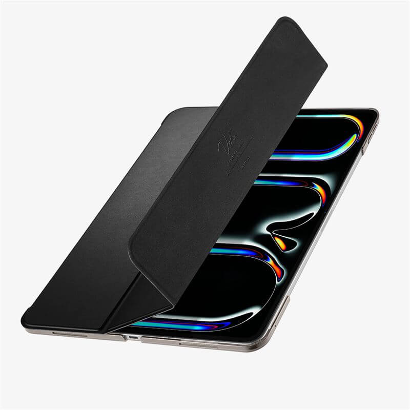 Защитен Калъф за iPad Pro 13 2025-2024, Spigen Smart Fold Case, Черен (4)