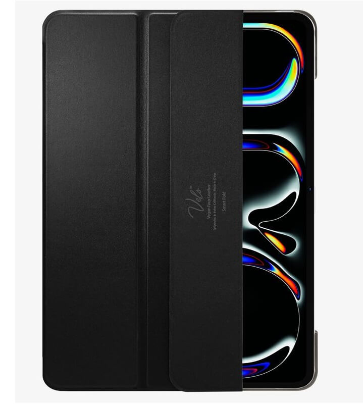 Защитен Калъф за iPad Pro 13 2025-2024, Spigen Smart Fold Case, Черен (2)