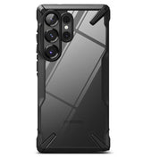 Противоударен Хибриден Калъф за Samsung S25 Ultra, Ringke Fusion X Case, Черен (3)