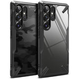 Противоударен Хибриден Калъф за Samsung S25 Ultra, Ringke Fusion X Case, Черен (4)