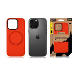 Magsafe Кевларен Калъф за iPhone 16 Pro Max, Tactical MagForce Aramid Case, Червен (4)