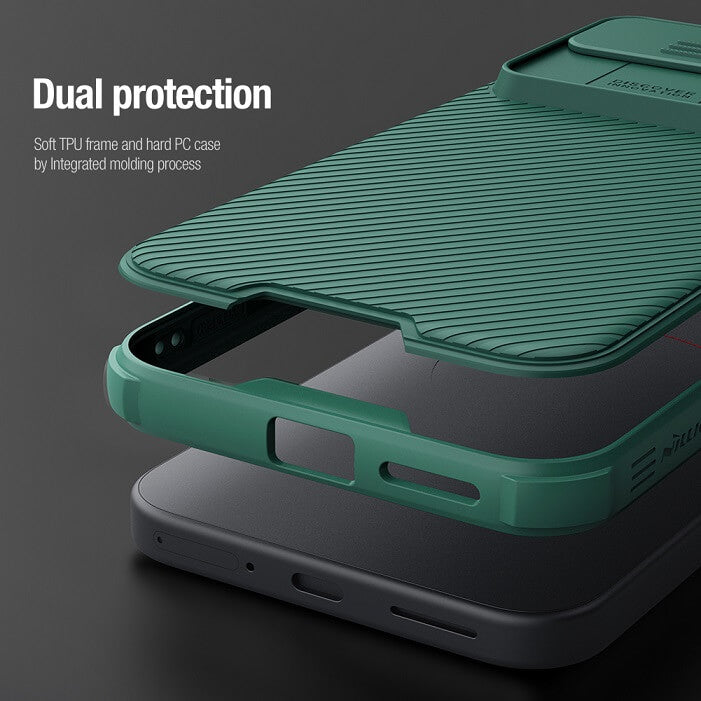 Калъф с Плъзгач за Камера за Google Pixel 9 Pro XL, Nillkin CamShield Case, Черен (4)