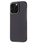 Magsafe Кевларен Калъф за iPhone 16 Pro Max, Tactical MagForce Aramid Case, Черен
