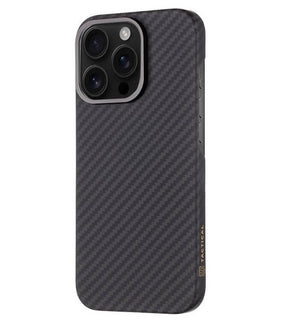 Magsafe Кевларен Калъф за iPhone 16 Pro Max, Tactical MagForce Aramid Case, Черен