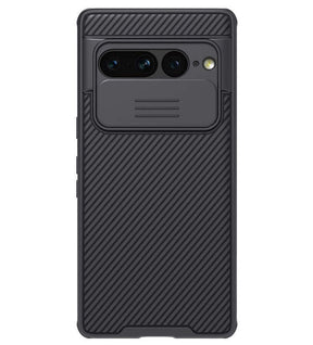 Калъф с Плъзгач за Камера за Google Pixel 7 Pro, Nillkin CamShield Case, Черен
