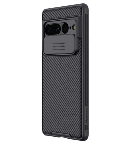 Калъф с Плъзгач за Камера за Google Pixel 7 Pro, Nillkin CamShield Case, Черен (2)