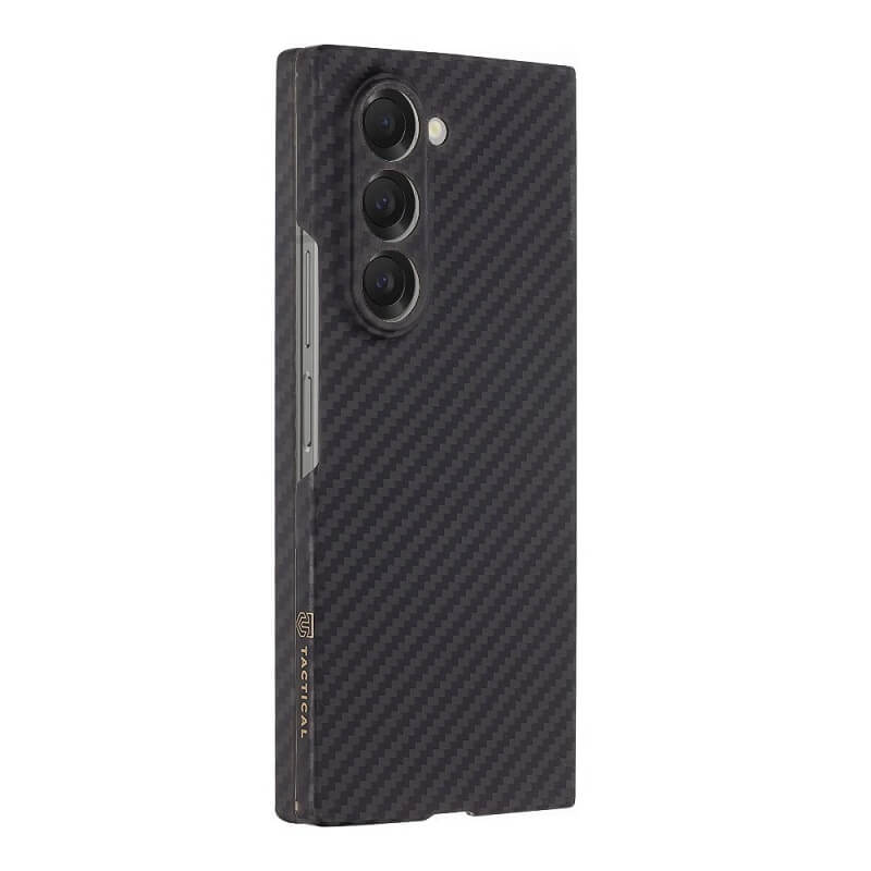 Magsafe Кевларен Калъф за Samsung Z Fold 6, Tactical MagForce Aramid Case, Черен (2)