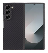 Magsafe Кевларен Калъф за Samsung Z Fold 6, Tactical MagForce Aramid Case, Черен (3)