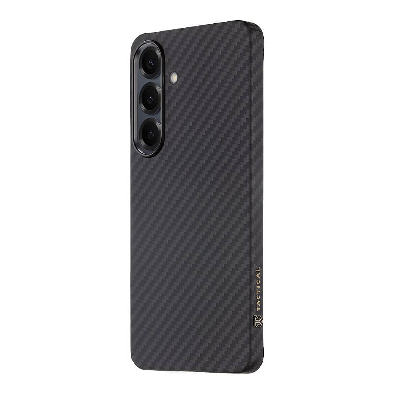 Magsafe Кевларен Калъф за Samsung S25, Tactical MagForce Aramid Case, Черен (2)