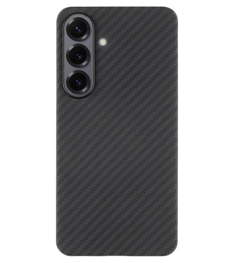 Magsafe Кевларен Калъф за Samsung S25, Tactical MagForce Aramid Case, Черен