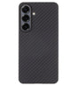 Magsafe Кевларен Калъф за Samsung S25 Plus, Tactical MagForce Aramid Case, Черен