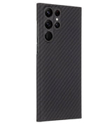 Magsafe Кевларен Калъф за Samsung S23 FE, Tactical MagForce Aramid Case, Черен (2)