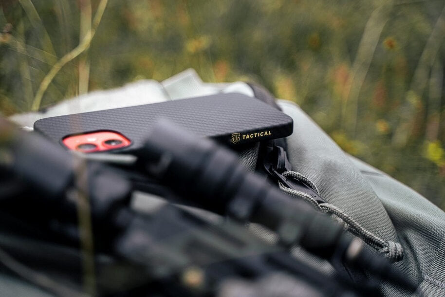 Magsafe Кевларен Калъф за Samsung S23 Ultra, Tactical MagForce Aramid Case, Черен (6)