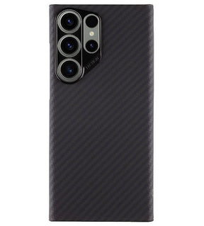 Magsafe Кевларен Калъф за Samsung S23 Ultra, Tactical MagForce Aramid Case, Черен