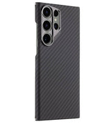 Magsafe Кевларен Калъф за Samsung S24 Ultra, Tactical MagForce Aramid Case, Черен (3)