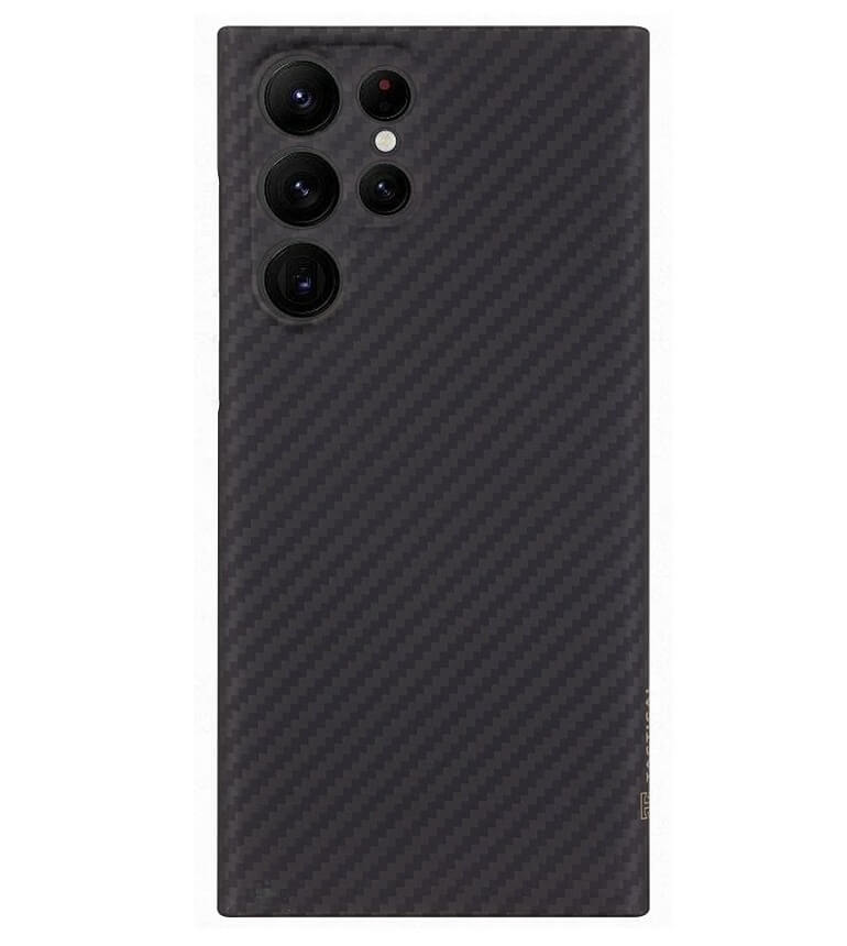 Magsafe Кевларен Калъф за Samsung S23 FE, Tactical MagForce Aramid Case, Черен
