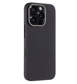Magsafe Кевларен Калъф за iPhone 16 Pro, Tactical MagForce Aramid Case, Черен (2)