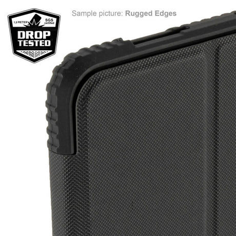 Противоударен Калъф за iPad 9/ 8/ 7 10.2", 4Smarts Endurance Folio Case, Черен (3)