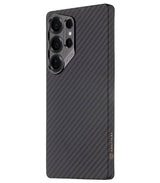 Magsafe Кевларен Калъф за Samsung S25 Ultra, Tactical MagForce Aramid Case, Черен (2)